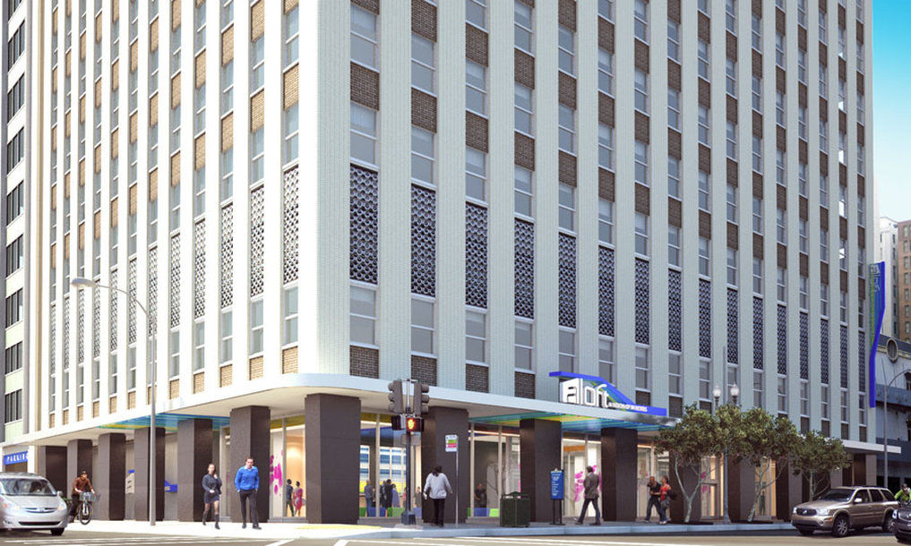 Hotel Aloft New Orleans Downtown Exterior foto